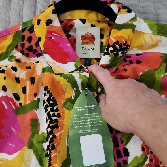 FARM Rio Colorful Tropical Jumpsuit - Picture 2 of 2